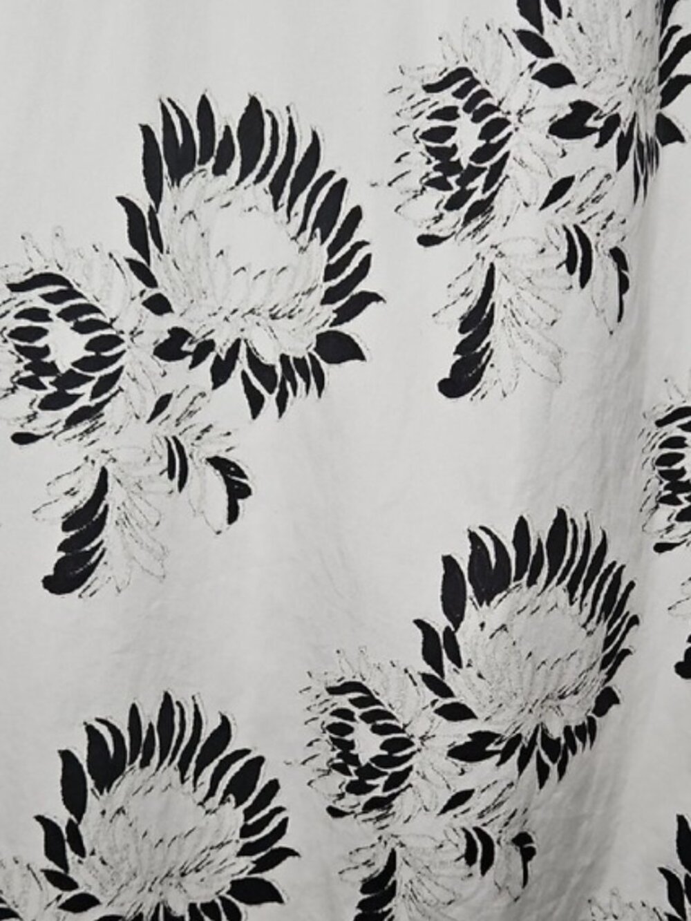Madewell Poplin Peony Mid Maxi Smocked Dress Medium New Women's Floral - Picture 10 of 15